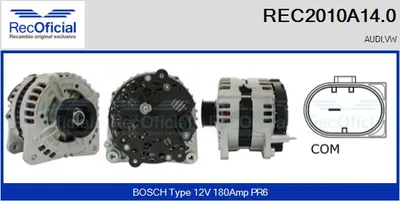 Alternador Audi A6 C6 · Audi A6 C6 Avant · Audi Q7