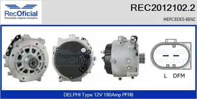 Alternador Mercedes-Benz G-CLASS · Mercedes-Benz E-CLASS · Mercedes-Benz E-CLASS T-Model