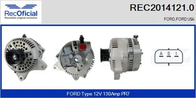Alternador Ford Usa MUSTANG Coupe