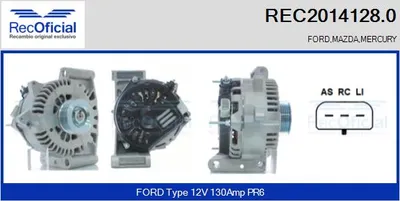 Alternador Mazda TRIBUTE · Ford MAVERICK