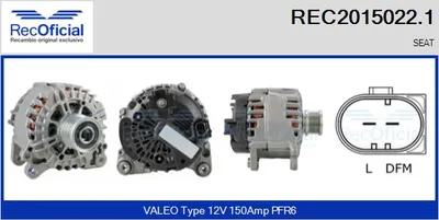 Alternador Seat EXEO · Seat EXEO ST