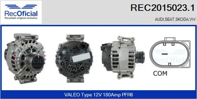 Alternador Skoda SUPERB III · Skoda SUPERB III Estate