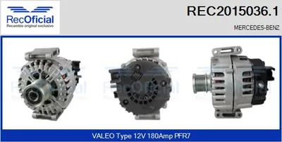 Alternador Mercedes-Benz G-CLASS · Mercedes-Benz SL