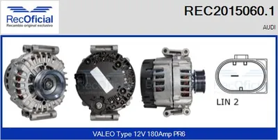 Alternador Audi A7 Sportback · Audi A6 C7 · Audi A6 C7 Avant