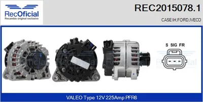Alternador Ford MONDEO V Turnier · Ford MONDEO V Hatchback · Ford S-MAX