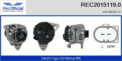 Alternador Audi A4 B5 · Vw PASSAT B5 · Audi A6 C5