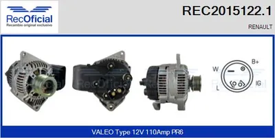 Alternador Renault LAGUNA I · Renault LAGUNA I Grandtour