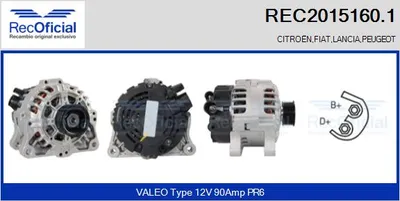 Alternador Peugeot 806 · Citroën XANTIA · Peugeot 306 Hatchback