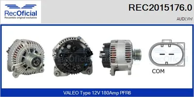 Alternador Audi A6 C6 · Audi A6 C6 Avant