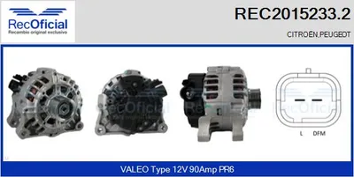 Alternador Peugeot 307 · Citroën C3 I · Peugeot 307 SW