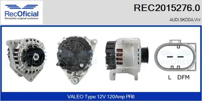 Alternador Audi A4 B5 · Audi A8 D2 · Vw PASSAT B5