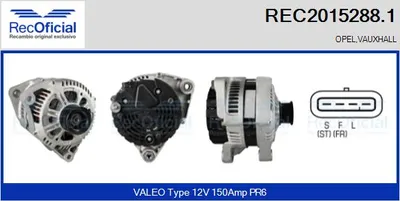 Alternador Opel SINTRA