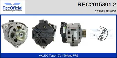 Alternador Citroën XANTIA · Peugeot 605 · Citroën XANTIA Break