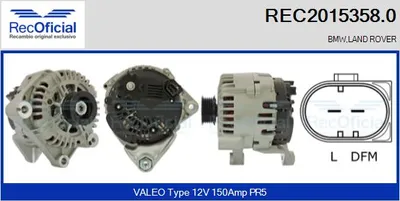 Alternador Land Rover FREELANDER I