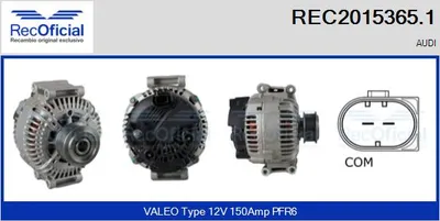 Alternador Audi A6 C6 · Audi A6 C6 Avant · Audi A6 Allroad C6