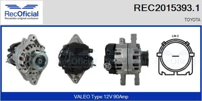 Alternador Toyota YARIS