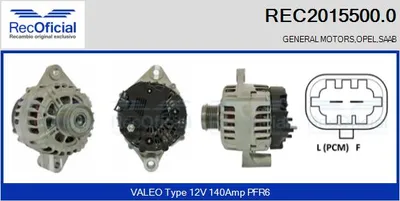Alternador Opel INSIGNIA A · Opel INSIGNIA A Saloon · Opel INSIGNIA A Sports Tourer