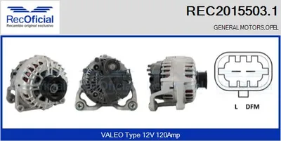 Alternador Opel ASTRA J · Opel ASTRA J Sports Tourer · Opel ASTRA J GTC