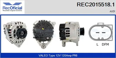 Alternador Audi A6 C5 · Audi A6 C5 Avant