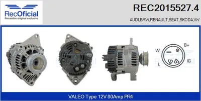 Alternador Renault SAFRANE I