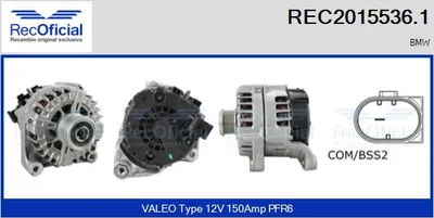 Alternador Bmw 3 · Bmw 3 Touring · Bmw 3 Coupe