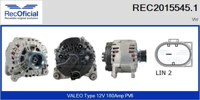 Alternador Vw TOUAREG