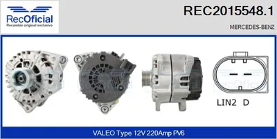 Alternador Mercedes-Benz E-CLASS