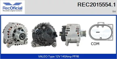 Alternador Vw CC B7