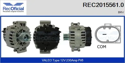 Alternador Bmw X6 · Bmw 7