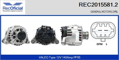 Alternador Opel CORSA D · Opel INSIGNIA A · Opel INSIGNIA A Saloon