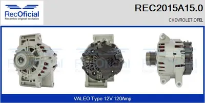 Alternador Chevrolet MALIBU