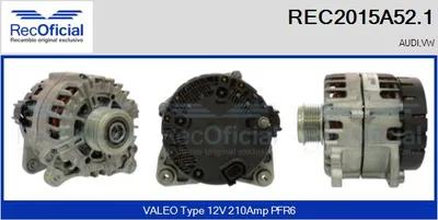 Alternador Audi Q7 · Vw TOUAREG
