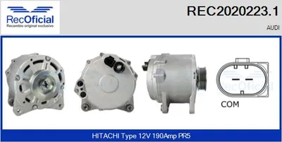 Alternador Audi A8 D3 · Audi Q7 · Audi A6 Allroad C6