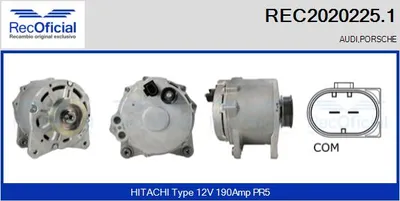Alternador Audi A8 D3 · Audi A6 C6 · Audi A6 C6 Avant