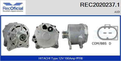 Alternador Audi Q7