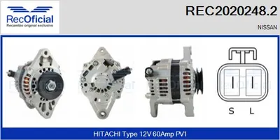 Alternador Nissan PICK UP
