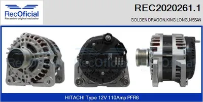 Alternador Nissan X-TRAIL II
