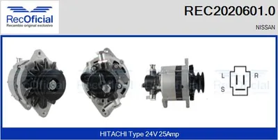 Alternador Nissan PATROL III/1 Station Wagon · Nissan PATROL III/1 Hardtop