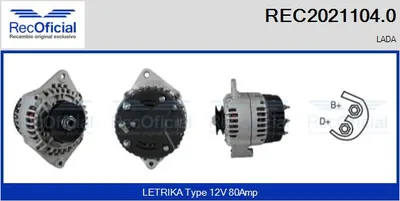 Alternador Lada NIVA Closed Off-Road Vehicle · Lada 110 · Lada 112