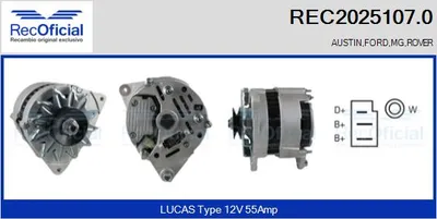 Alternador Ford GRANADA · Rover 100 / METRO Hatchback · Rover 200 I Saloon