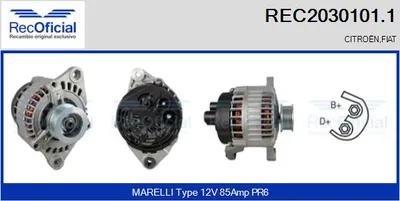 Alternador Fiat PUNTO · Fiat BRAVA · Fiat BRAVO I