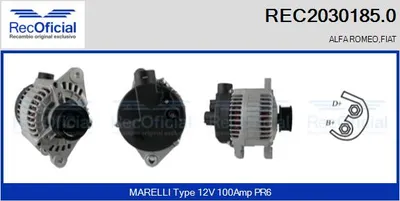Alternador Fiat BRAVA · Fiat BRAVO I · Fiat COUPE