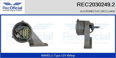 Alternador Fiat 126 · Fiat 127 · Fiat 131