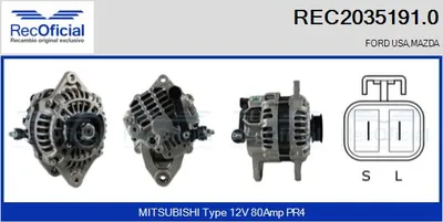 Alternador Mazda MX-6 · Mazda 626 IV · Mazda 626 IV Hatchback