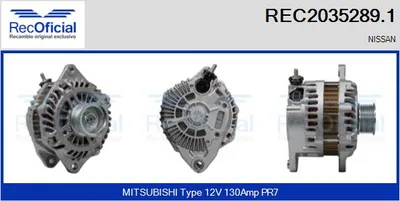 Alternador Nissan MURANO II