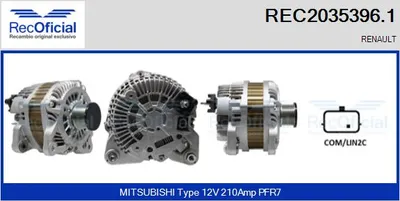 Alternador Renault ESPACE IV · Renault LAGUNA III · Renault LAGUNA III Grandtour