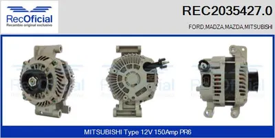 Alternador Mazda TRIBUTE