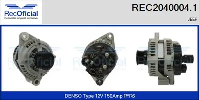 Alternador Jeep RENEGADE SUV