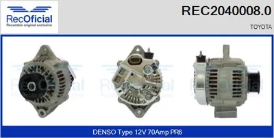 Alternador Toyota PREVIA I
