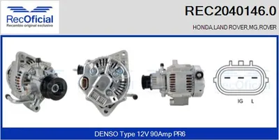 Alternador Rover 400 II Hatchback · Rover 200 II Hatchback · Rover 400 II
